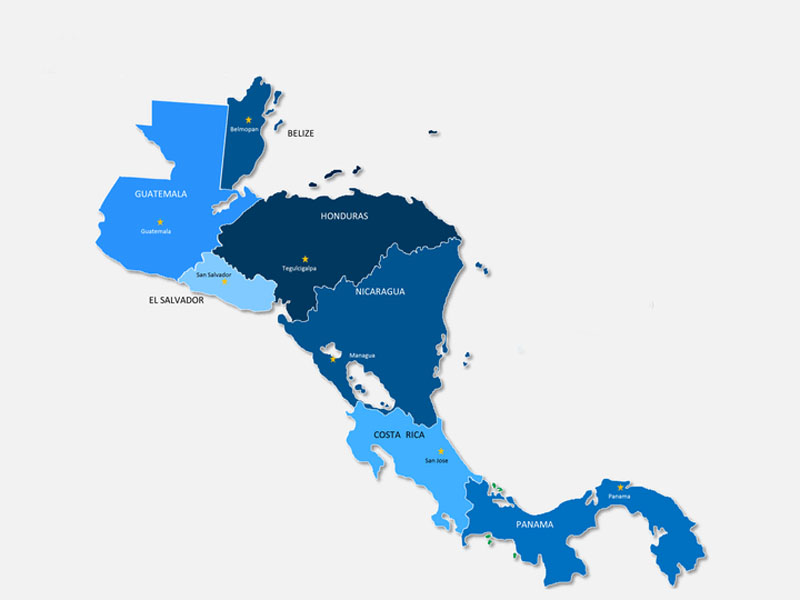 land transport central america